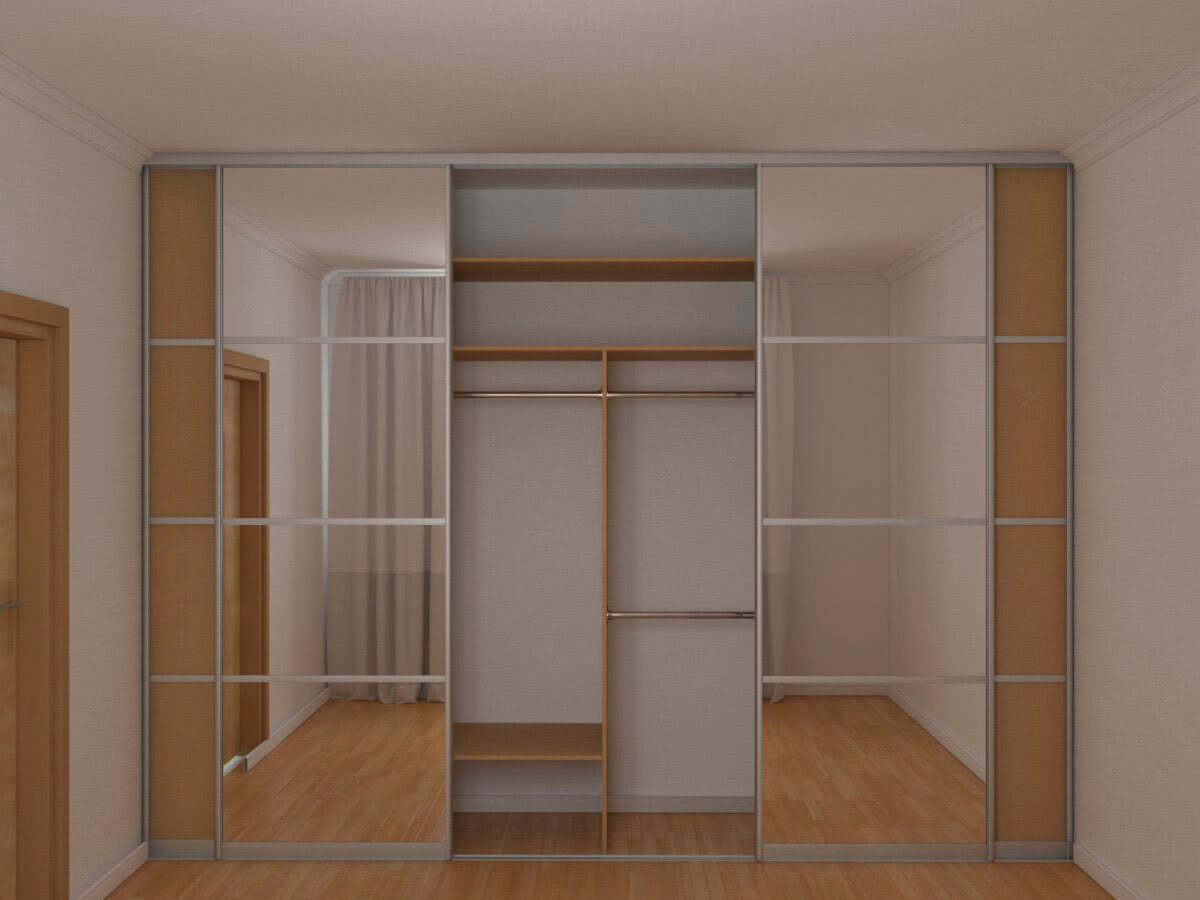 Как сделать недорогой встроенный шкаф во всю стену и сэкономить до 50% бюджета