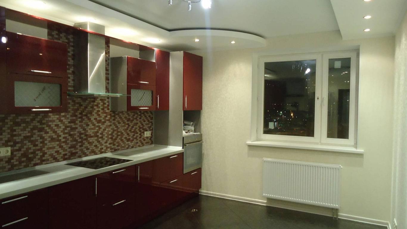 Два ремонта кухни и хитрости маскировки строительных косяков