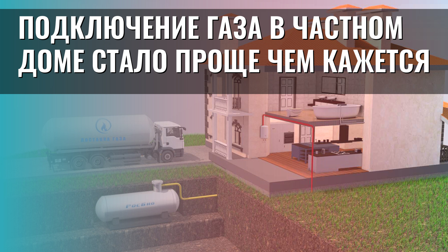 Подключение газа в частном доме стало проще чем кажется