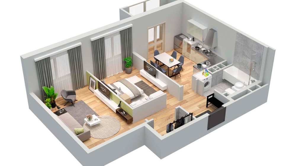 Россияне мечтают о просторных квартирах но покупают скромные метры