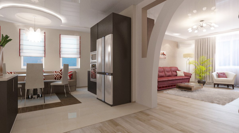 Как превратить трехкомнатную квартиру в идеальное пространство для семьи с двумя детьми