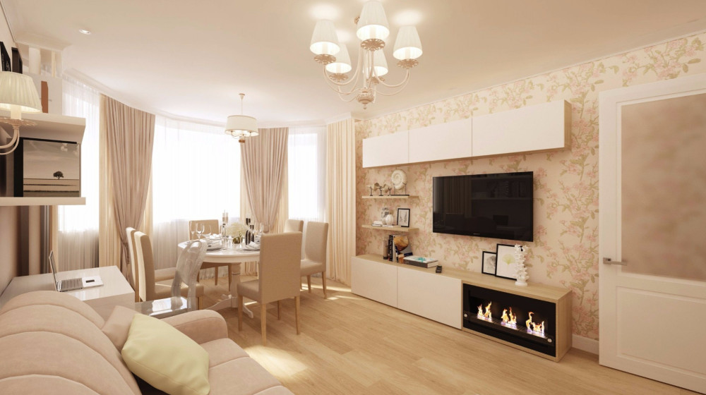 Как превратить двухкомнатную квартиру в элитное жилье с элементами классики